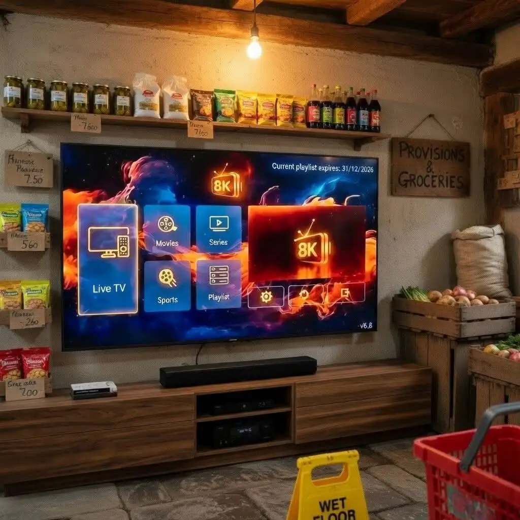 IPTVUSAX 8K Player - Best 4K IPTV App for Firestick